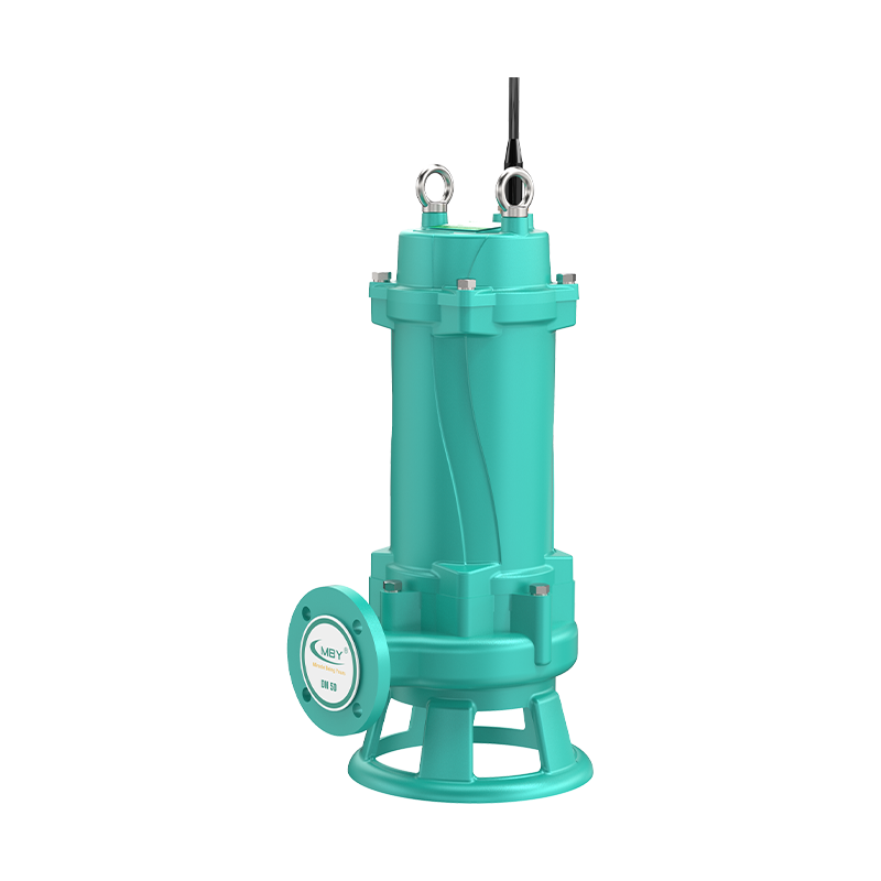 Pompe submersible pour eaux usées GNWQ (coupe)